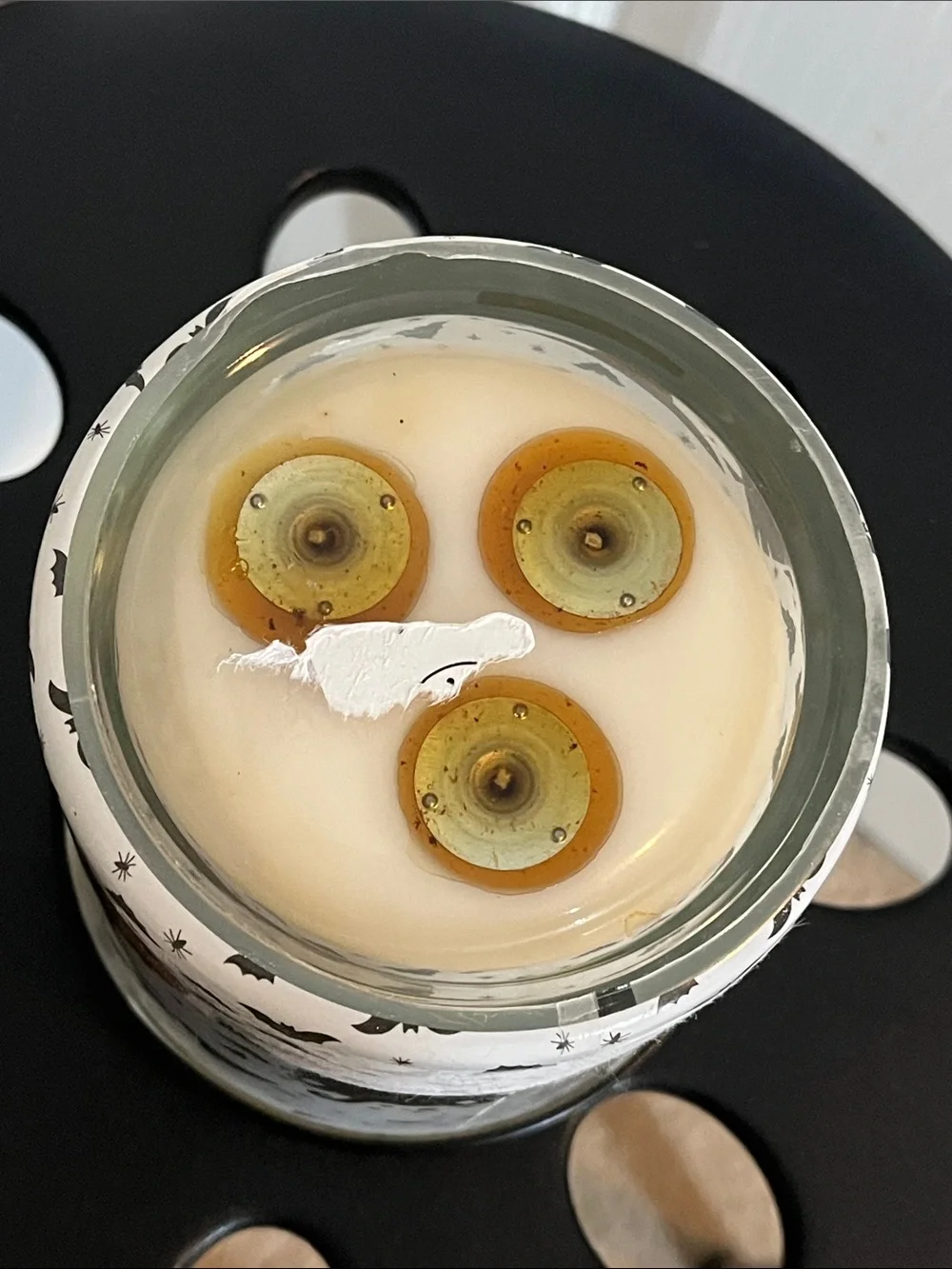Happy Halloween Pumpkin Spice 12-oz. 3-wick Candle Jar from Celebrate Together